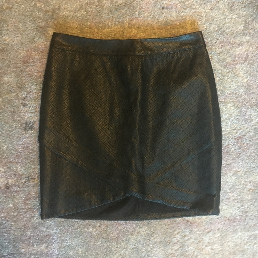 Wassino Black Leather Skirt-MAKE OFFER! MUST GO!